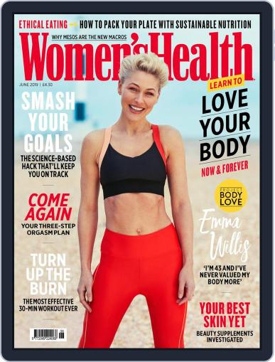 Women's Health UK June 1st, 2019 Digital Back Issue Cover