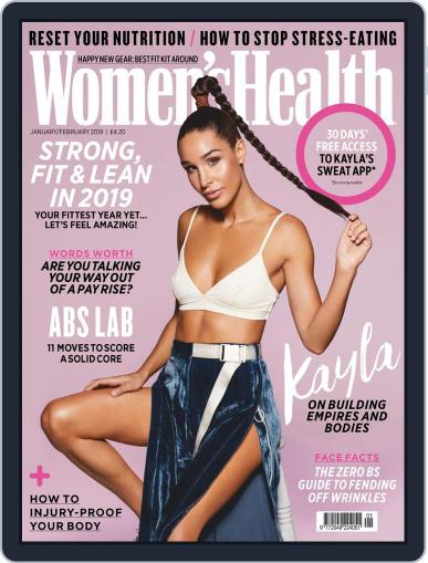 Women's Health UK January 1st, 2019 Digital Back Issue Cover