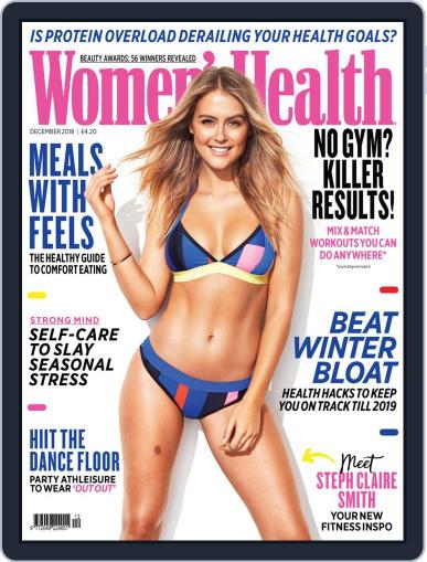 Women's Health UK December 1st, 2018 Digital Back Issue Cover