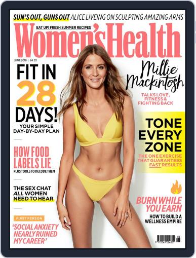 Women's Health UK June 1st, 2018 Digital Back Issue Cover