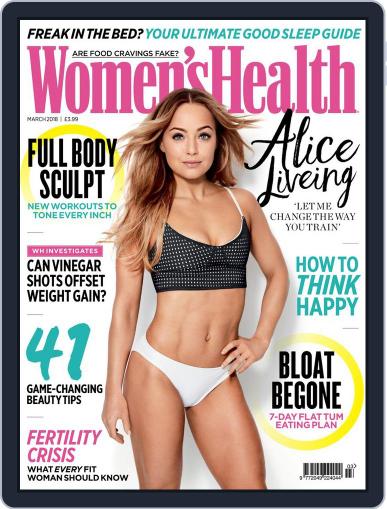 Women's Health UK March 1st, 2018 Digital Back Issue Cover