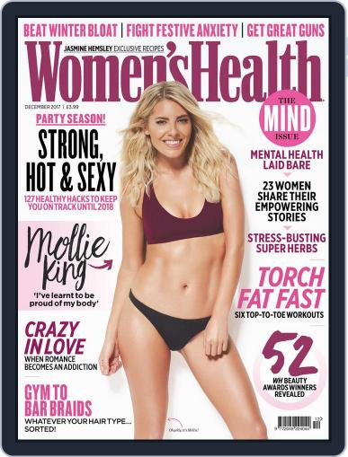 Women's Health UK December 1st, 2017 Digital Back Issue Cover