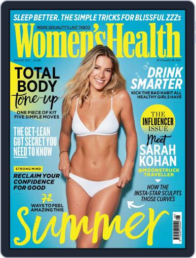 Women's Health UK (Digital) August 1st, 2017 Issue Cover
