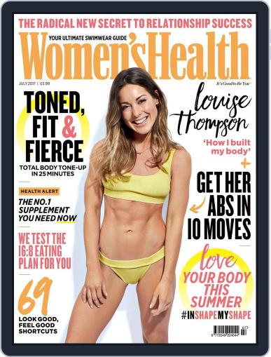 Women's Health UK July 1st, 2017 Digital Back Issue Cover