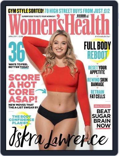 Women's Health UK April 1st, 2017 Digital Back Issue Cover