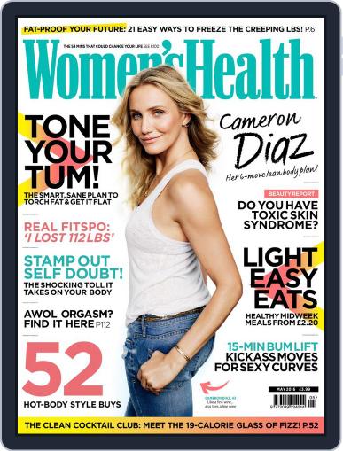 Women's Health UK (Digital) April 12th, 2016 Issue Cover