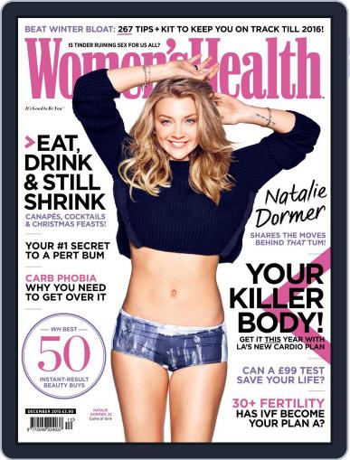 Women's Health UK November 4th, 2015 Digital Back Issue Cover