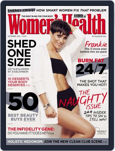 Women's Health UK November 17th, 2014 Digital Back Issue Cover