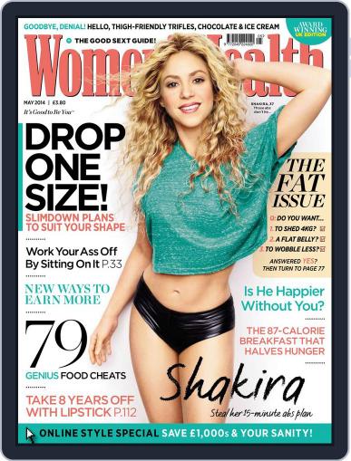 Women's Health UK April 8th, 2014 Digital Back Issue Cover