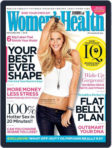 Women's Health UK April 2nd, 2013 Digital Back Issue Cover