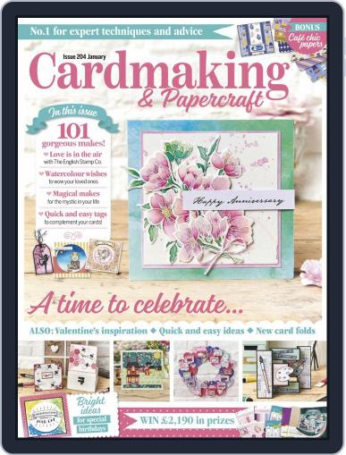 Cardmaking & Papercraft January 1st, 2020 Digital Back Issue Cover