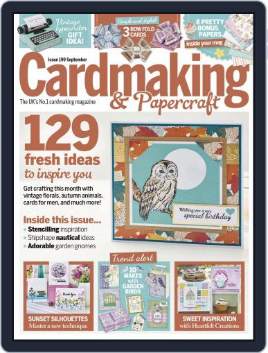 Cardmaking & Papercraft September 1st, 2019 Digital Back Issue Cover