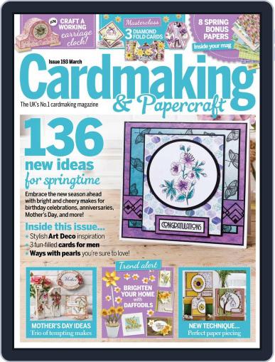 Cardmaking & Papercraft March 1st, 2019 Digital Back Issue Cover