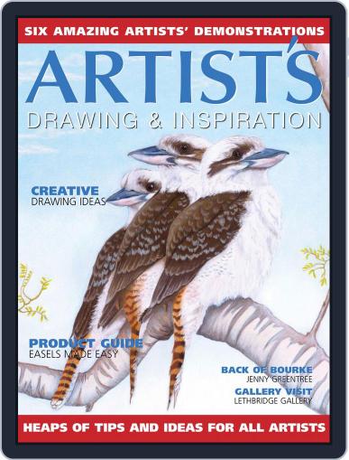 Artists Drawing and Inspiration September 1st, 2019 Digital Back Issue Cover