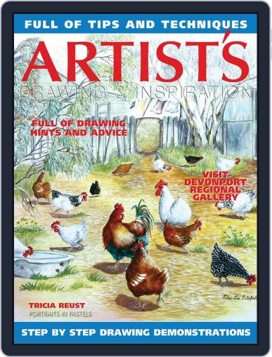 Artists Drawing and Inspiration September 1st, 2016 Digital Back Issue Cover
