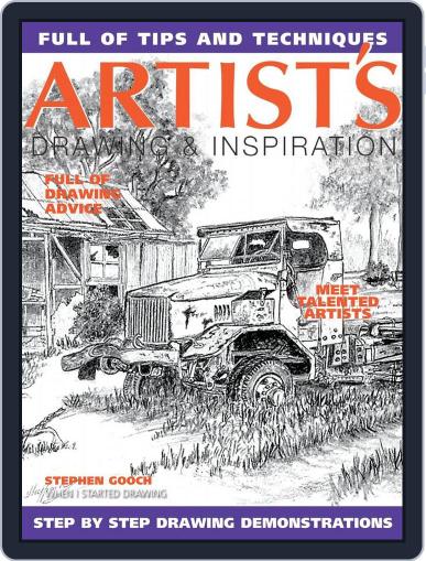 Artists Drawing and Inspiration March 14th, 2016 Digital Back Issue Cover