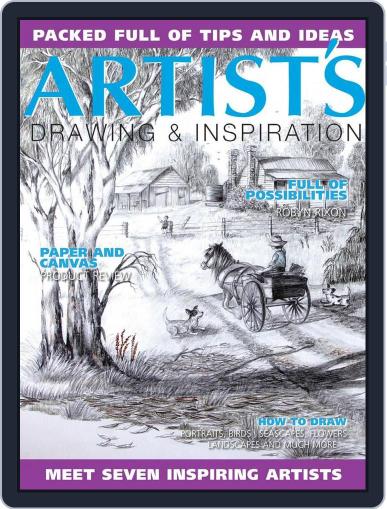 Artists Drawing and Inspiration June 1st, 2015 Digital Back Issue Cover