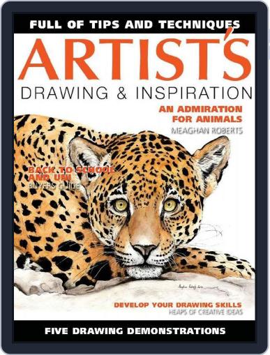 Artists Drawing and Inspiration March 15th, 2015 Digital Back Issue Cover