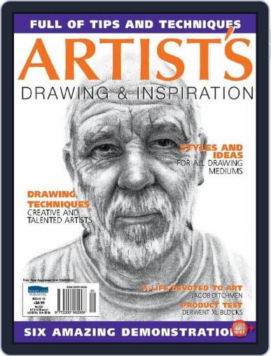 Artists Drawing and Inspiration June 30th, 2014 Digital Back Issue Cover