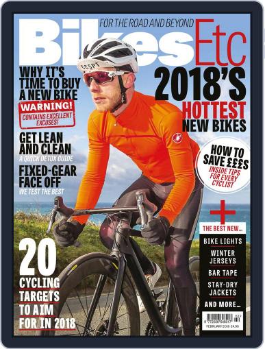 Bikes Etc February 1st, 2018 Digital Back Issue Cover