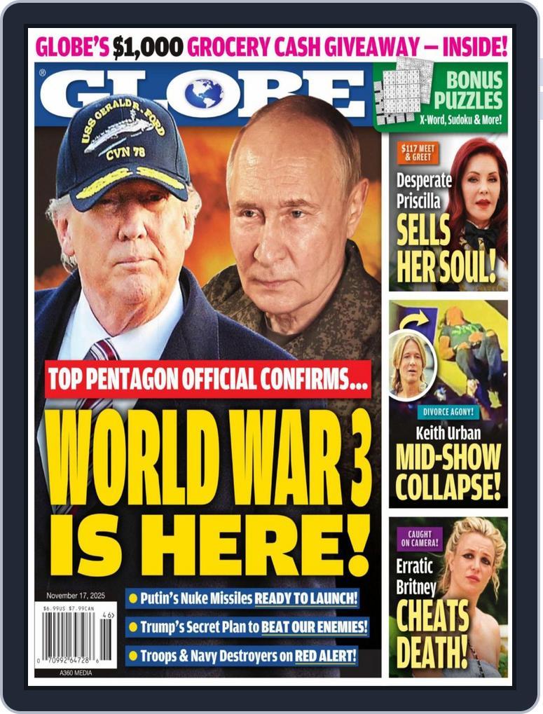Globe November 17, 2025 (Digital) - DiscountMags.com
