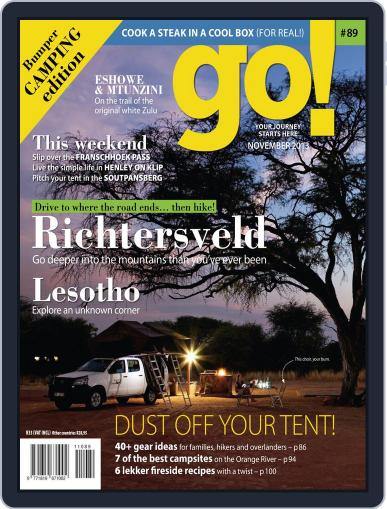 go! October 10th, 2013 Digital Back Issue Cover
