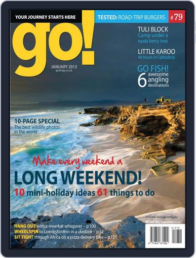 go! December 4th, 2012 Digital Back Issue Cover