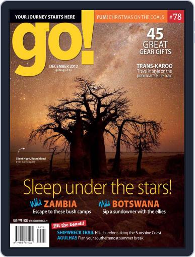 go! November 6th, 2012 Digital Back Issue Cover