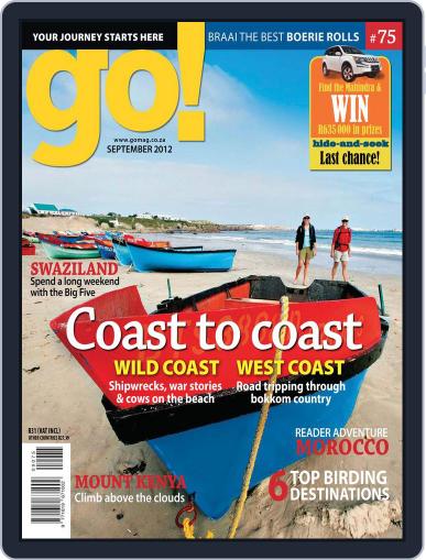 go! August 12th, 2012 Digital Back Issue Cover