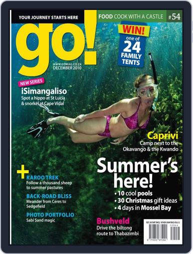 go! November 18th, 2010 Digital Back Issue Cover
