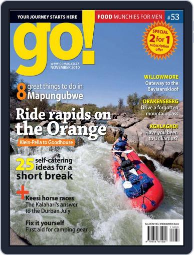go! October 28th, 2010 Digital Back Issue Cover