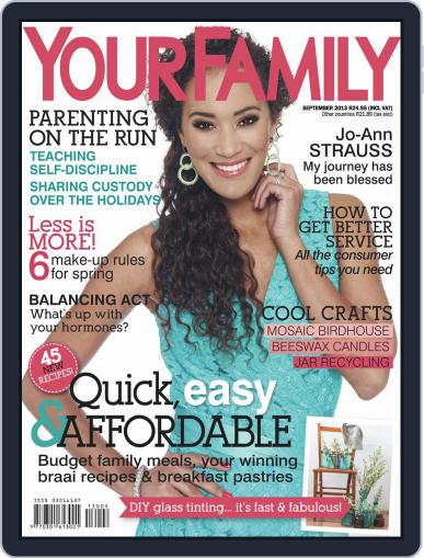 Your Family August 14th, 2013 Digital Back Issue Cover