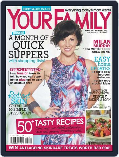 Your Family February 10th, 2013 Digital Back Issue Cover