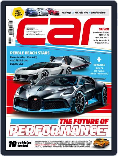 CAR October 1st, 2018 Digital Back Issue Cover