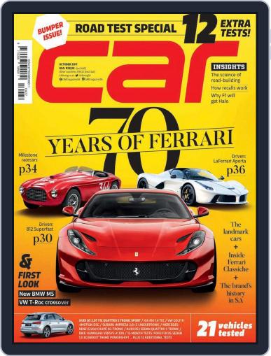 CAR October 1st, 2017 Digital Back Issue Cover