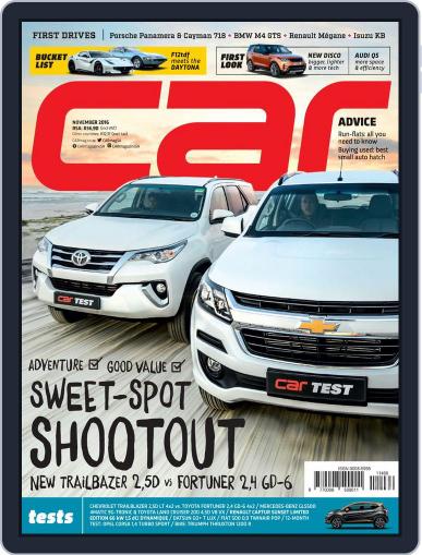 CAR November 1st, 2016 Digital Back Issue Cover