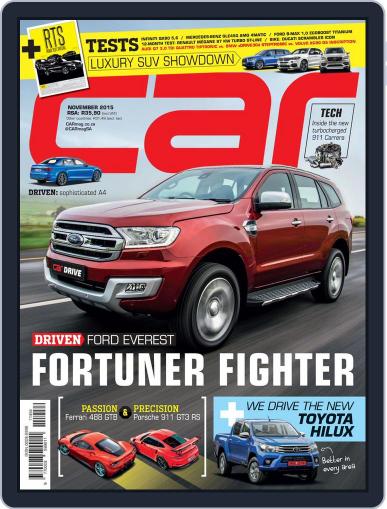 CAR November 1st, 2015 Digital Back Issue Cover