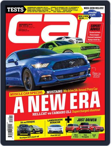 CAR October 20th, 2014 Digital Back Issue Cover