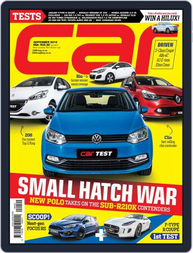 CAR August 18th, 2014 Digital Back Issue Cover