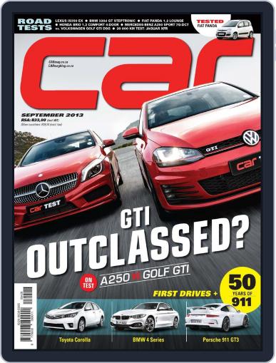 CAR August 16th, 2013 Digital Back Issue Cover