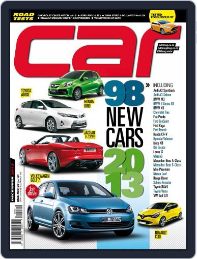 CAR November 15th, 2012 Digital Back Issue Cover