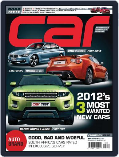 CAR January 23rd, 2012 Digital Back Issue Cover