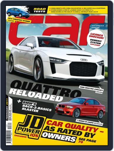 CAR January 31st, 2011 Digital Back Issue Cover
