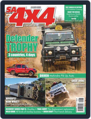 SA4x4 (Digital) March 1st, 2020 Issue Cover