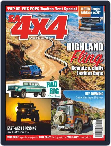 SA4x4 November 1st, 2019 Digital Back Issue Cover