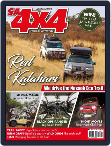 SA4x4 November 1st, 2018 Digital Back Issue Cover