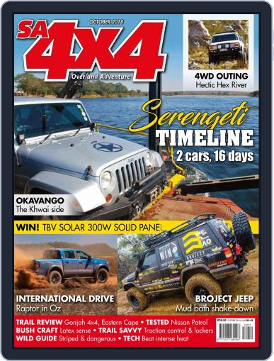 SA4x4 October 1st, 2018 Digital Back Issue Cover