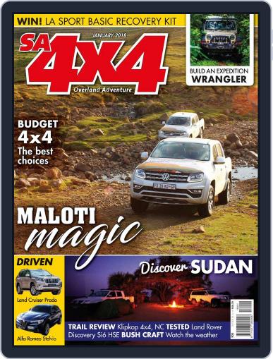 SA4x4 January 1st, 2018 Digital Back Issue Cover