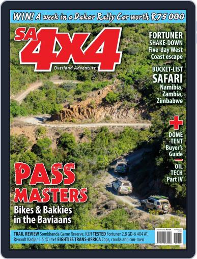 SA4x4 July 8th, 2016 Digital Back Issue Cover