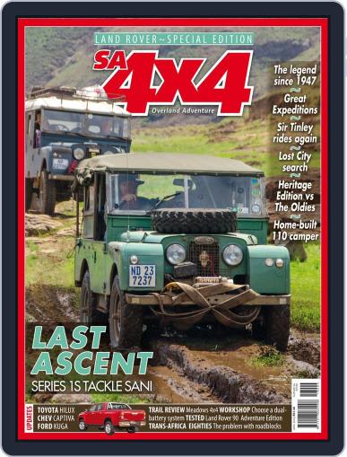 SA4x4 March 21st, 2016 Digital Back Issue Cover